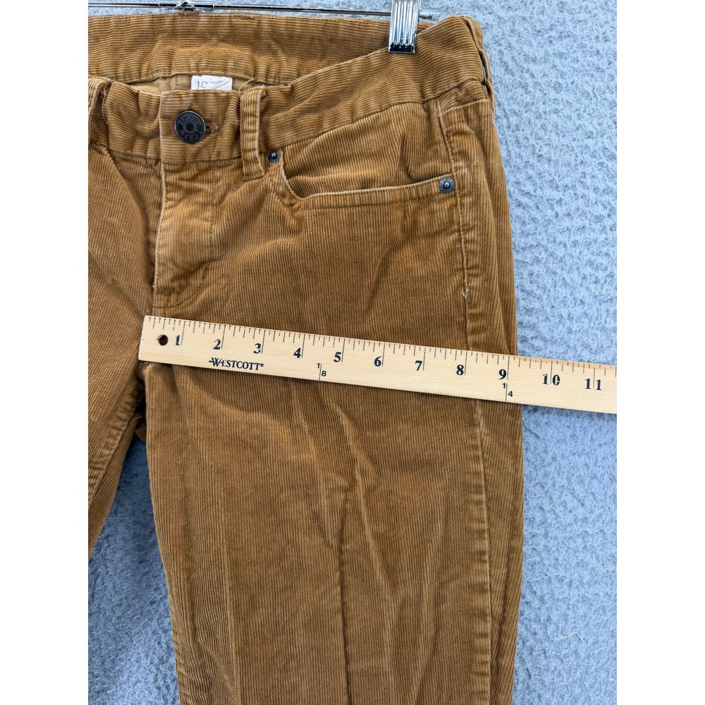 J.Crew Women's Corduroy Pants Bootcut 5-Pocket Size 27 S Camel Brown Stretch - Picture 4 of 13